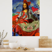 Poster Mona Lisa (Cuisine)