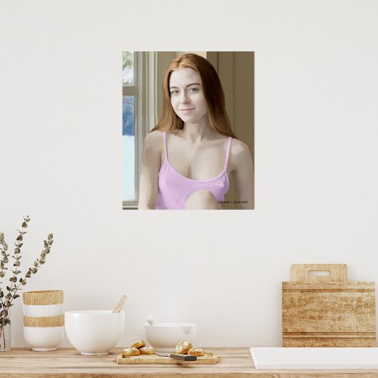 Poster Mona Lisa (Cuisine)