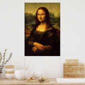 Poster Mona Lisa (Cuisine)