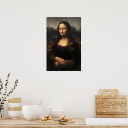 Poster Mona Lisa (Cuisine)