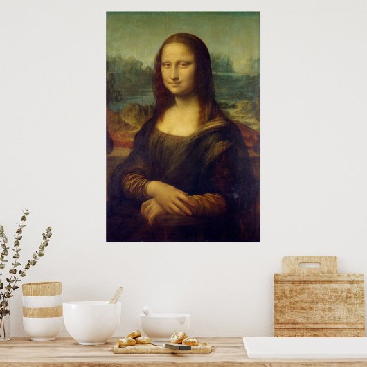 Poster Mona Lisa (Cuisine)