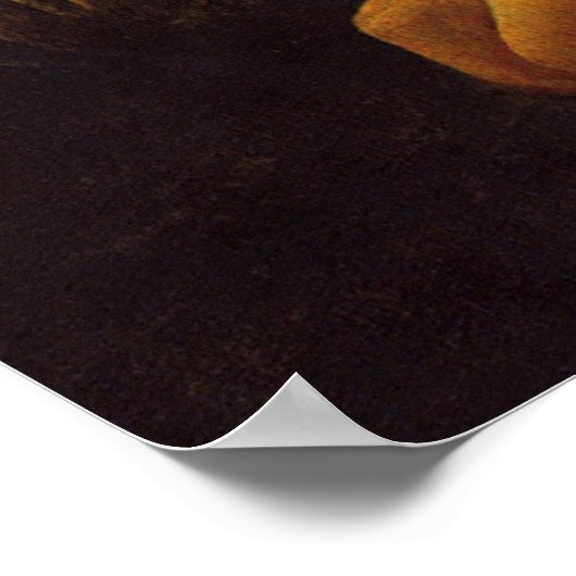 Poster Mona Lisa avec éléphant (Coin)