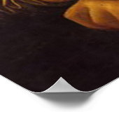 Poster Mona Lisa avec son chat (fourrure de chat) Amateur (Coin)