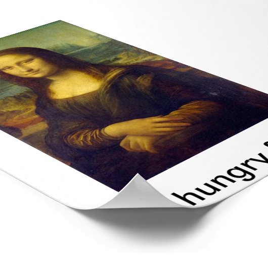 Poster Mona Lisa Bbq (Coin)