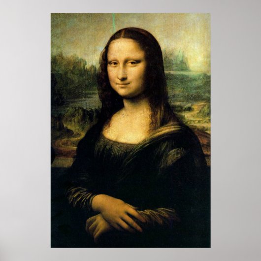 Poster Mona Lisa by Leonardo Da Vinci (Devant)