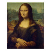 Poster Mona Lisa By Leonardo Da Vinci (Devant)