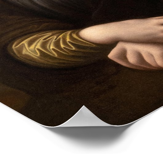 Poster Mona Lisa by Leonardo Da Vinci (Coin)