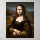 Poster Mona Lisa by Leonardo Da Vinci (Devant)