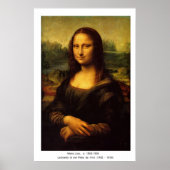 Poster Mona Lisa by Leonardo Da Vinci (Devant)