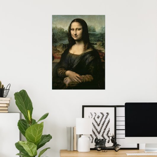 Poster Mona Lisa, c.1503-6 (Bureau à domicile)