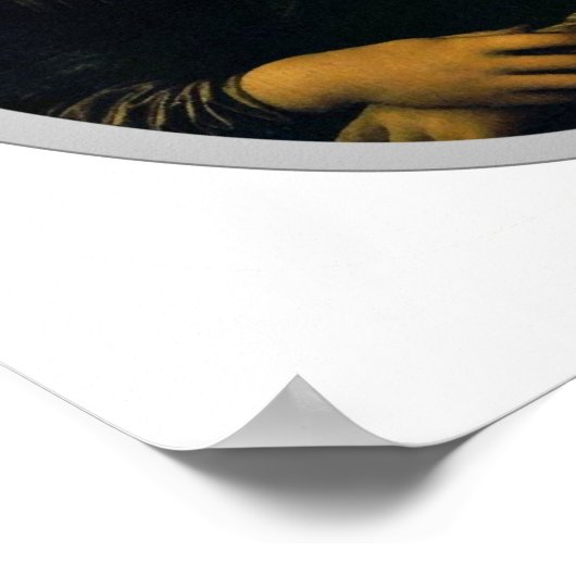 Poster Mona Lisa Carnival Cutout (Coin)