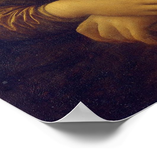Poster Mona Lisa - Da Vinci Renaissance Art Imprimer (Coin)