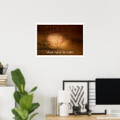 Poster "Mona Lisa de la Galilée", Sepphoris, Israël (Bureau à domicile)