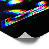 Poster Mona Lisa Drôle Dj Varwave Techno Rave Edm Musique (Coin)