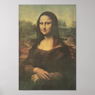 Poster Mona Lisa Leonardo da Vinci Art