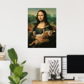 Poster mona lisa, leonardo da vinci, classic art, renaiss (Bureau à domicile)