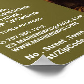 Poster Mona Lisa, Leonardo Da Vinci, Cours d'Art (Coin)