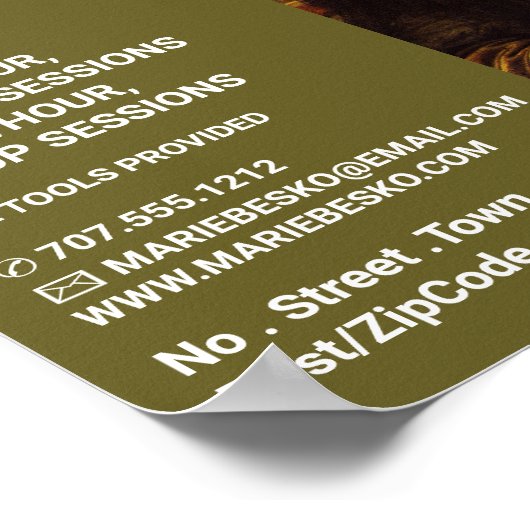 Poster Mona Lisa, Leonardo Da Vinci, Cours d'Art (Coin)