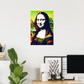 Poster Mona Lisa Meme Pop Art (Bureau à domicile)