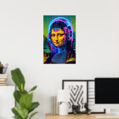 Poster Mona Lisa Meme Pop Art  (Bureau à domicile)