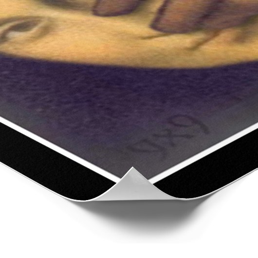 Poster Mona Lisa - Non masqué (Coin)