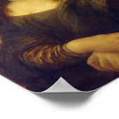 Poster Mona Lisa Par Leonardo Da Vinci (Coin)