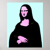 Poster Mona Lisa Pop Art Style (Devant)
