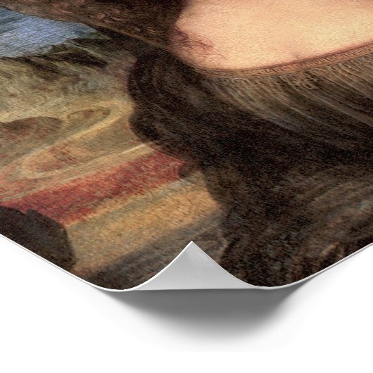 Poster Mona Lisa Portrait / Peinture (Coin)