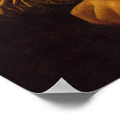 Poster Mona Lisa Possède Une Jolie Giraffe (Coin)