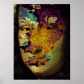 Poster mona lisa raw (Devant)
