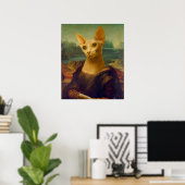 Poster Mona Lisa Sphynx Chat (Bureau à domicile)