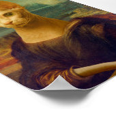 Poster Mona Lisa Sphynx Chat (Coin)