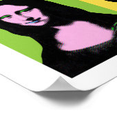 Poster Mona Lisa - Style Pop Art (Coin)