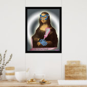 Poster Mona Lisa Va Laxs-Tastic ! (Cuisine)