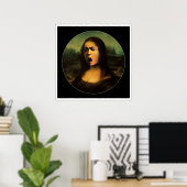 Poster Mona Medusa du Caravaggio (Bureau à domicile)