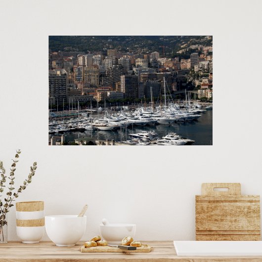 Poster Monaco (Cuisine)