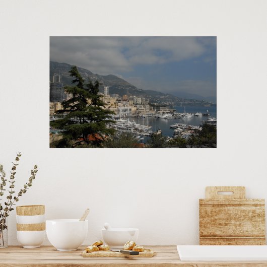 Poster Monaco (Cuisine)