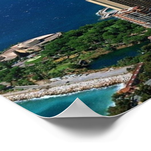 Poster Monaco - (Coin)