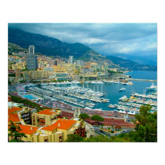 Poster Monaco (Devant)