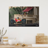 Poster Monaco 1968 de Graham (Cuisine)