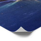 Poster Monaco la nuit (Coin)