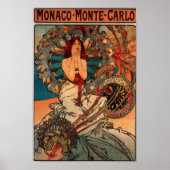 Poster Monaco-Monte-Carlo (Devant)