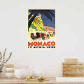 Poster Monaco Racing (Cuisine)