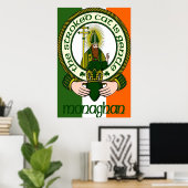 Poster Monaghan Clan Motto Imprimer (Bureau à domicile)