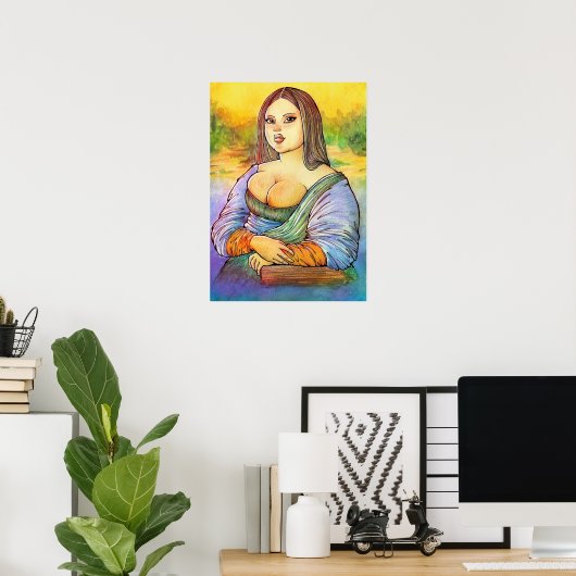 Poster Monalisa Plus (Bureau à domicile)