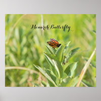 Poster Monarch Butterfly