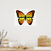 Poster Monarch Butterfly (Cuisine)