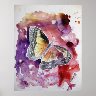 Poster monarch_butterfly_painting