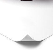 Poster Monarque papillon arc-en-ciel (Coin)