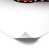 Poster Monarque papillon arc-en-ciel (Coin)